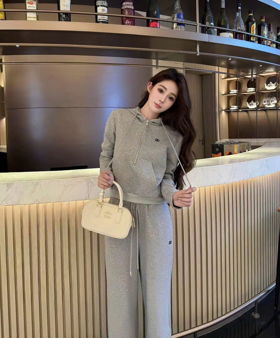 Combo áo quần dài xám đen Celine 7