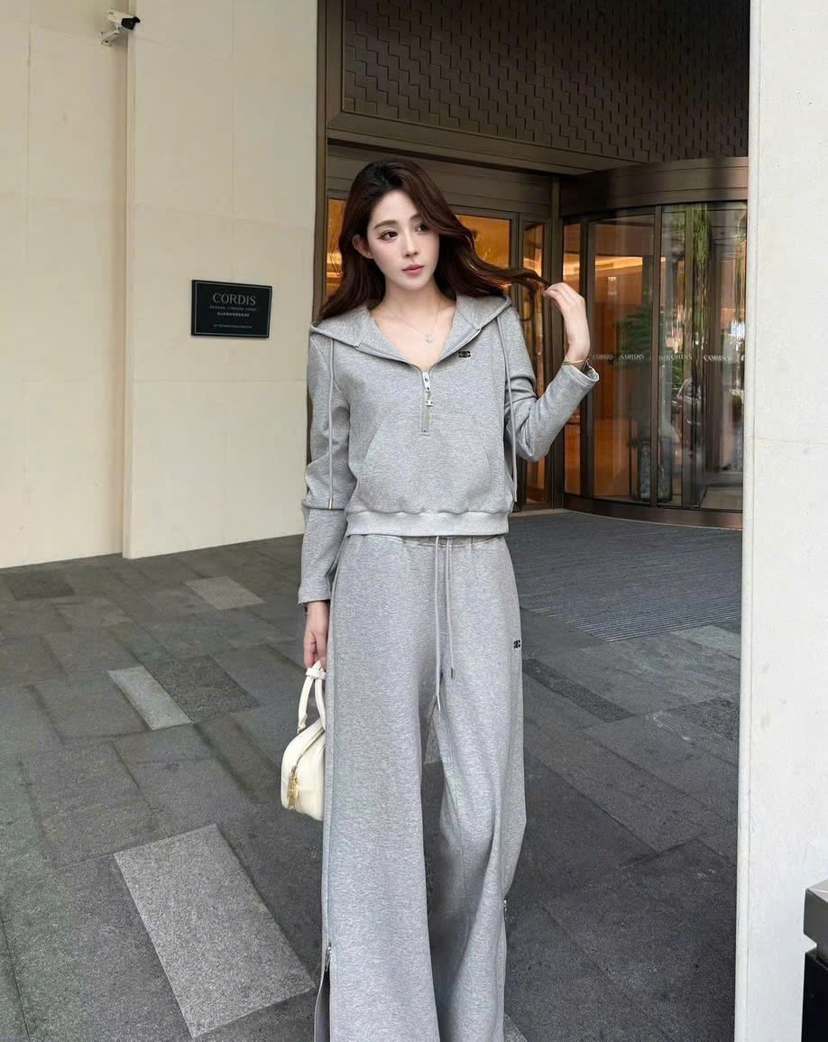 Combo áo quần dài xám đen Celine 10