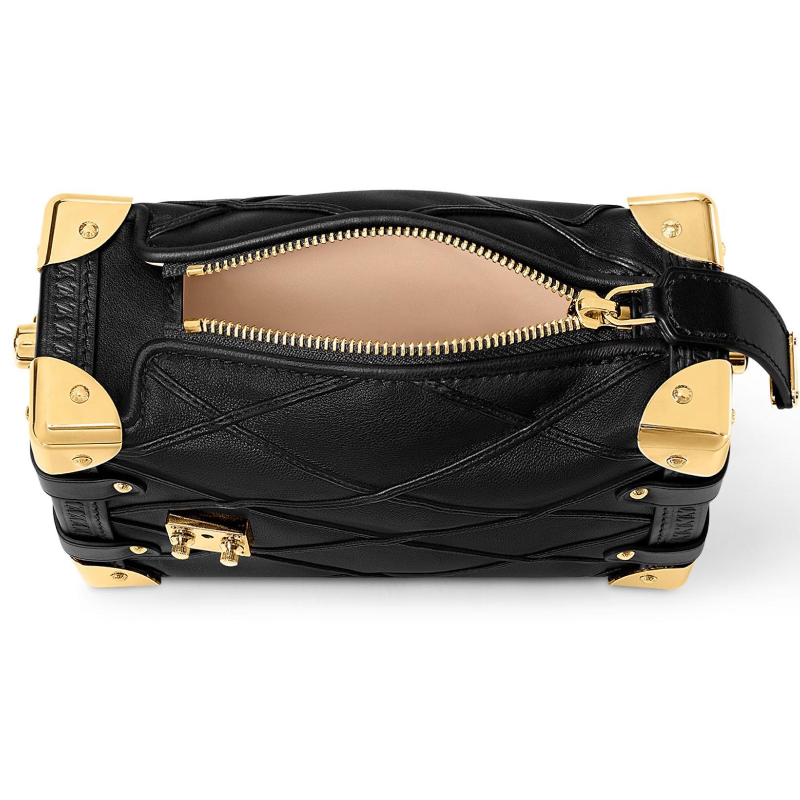 Túi đeo chéo Louis Vuitton Side Trunk PM Malletage Black M83030 1