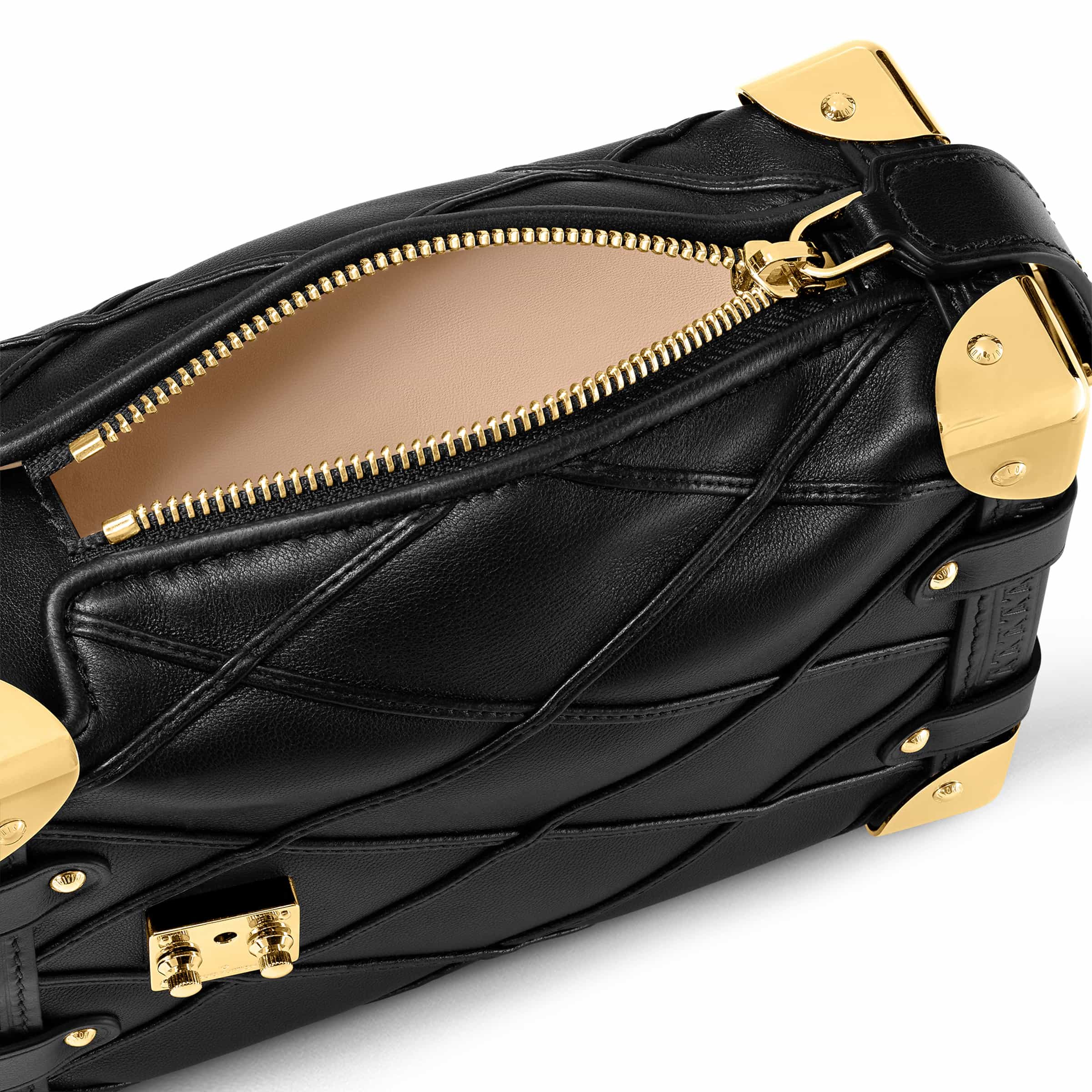 Túi đeo chéo Louis Vuitton Side Trunk PM Malletage Black M83030 4