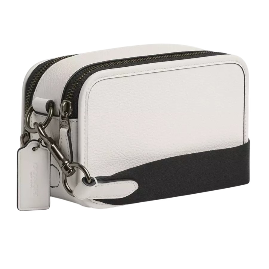 Túi đeo chéo màu trắng Coach Nam Wyatt Crossbody Bag With Sketch Print Multiple Chalk CAJ36 1