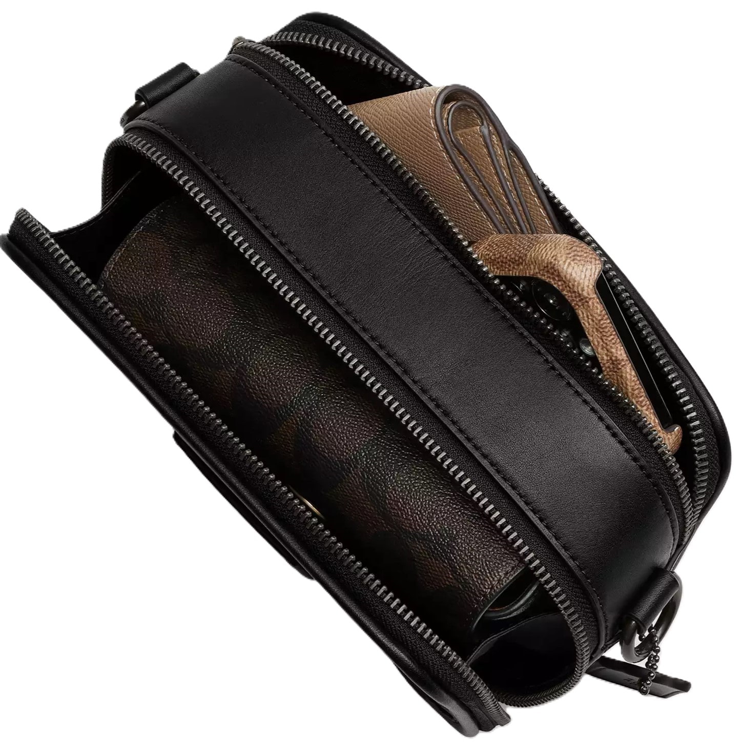 Túi đeo chéo màu trắng Coach Nam Wyatt Crossbody Bag With Sketch Print Multiple Chalk CAJ36 3