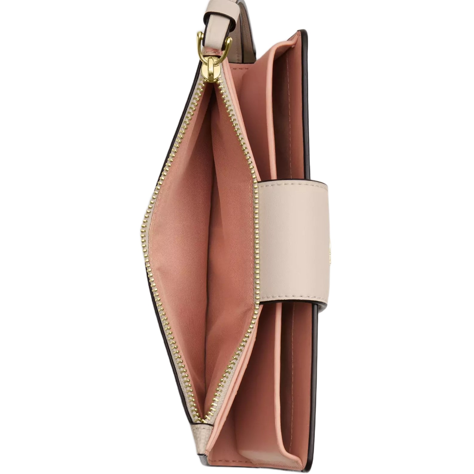 Ví điện thoại Coach nữ Phone Wallet In Signature Canvas With Floral Print Sand Multi CAR11 4