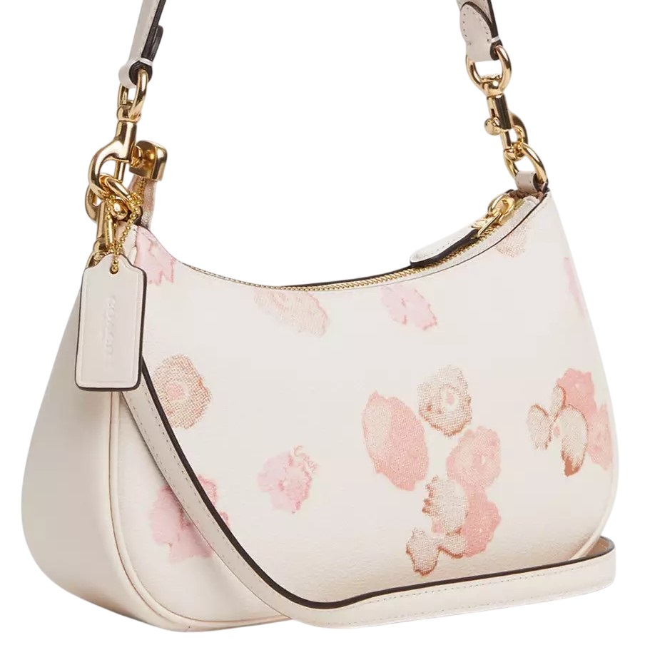 Túi đeo chéo Coach Teri Shoulder Bag in Floral Print CR746 1
