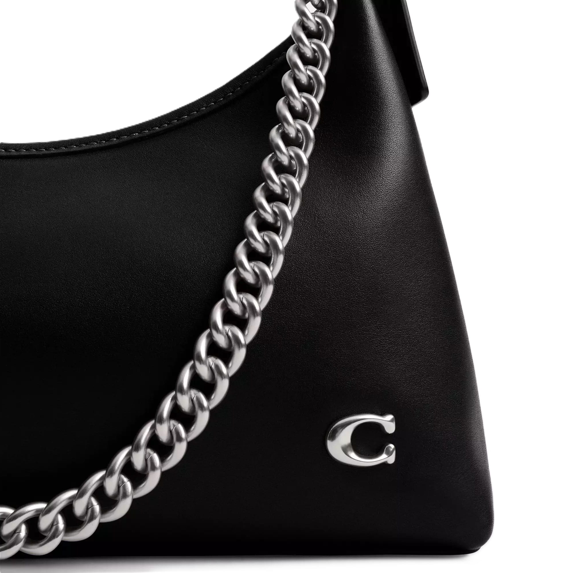 Túi đeo chéo Coach Juliet Shoulder Bag 25 Smooth Leather Black CW640 4