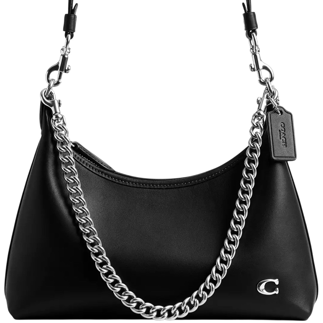 Túi đeo chéo Coach Juliet Shoulder Bag 25 Smooth Leather Black CW640 5