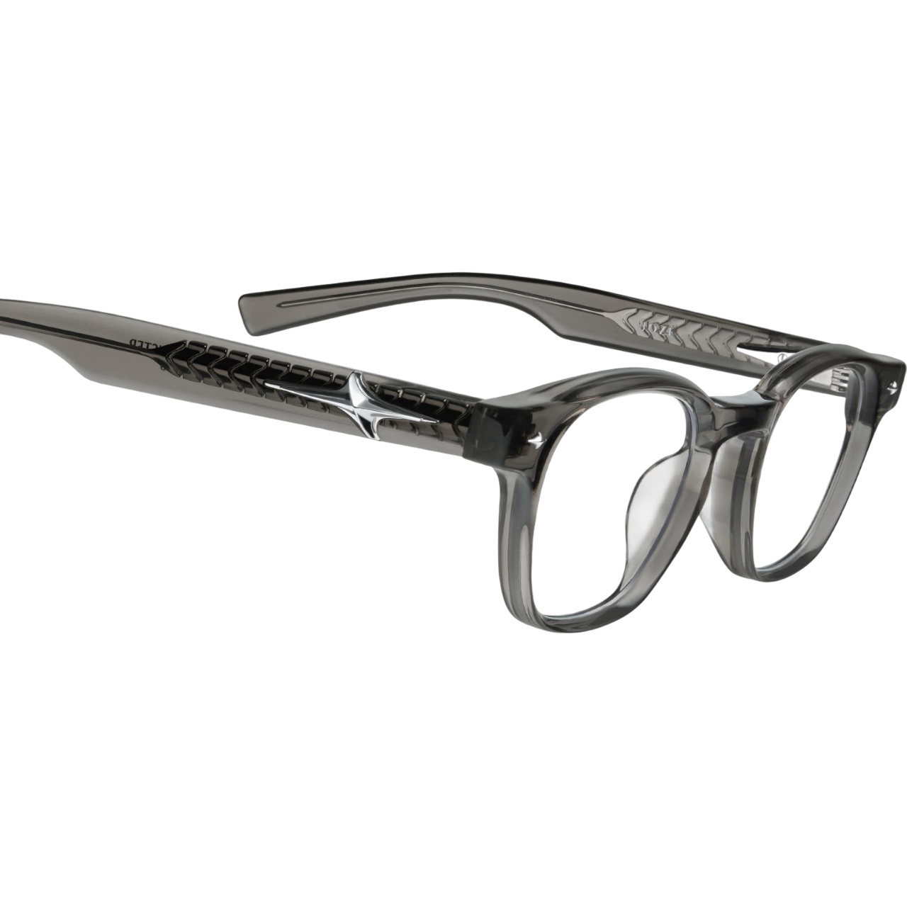 Mắt kính giả cận Gentle Monster Joze BRC17 Clear Lenses Brown Acetate Frame 3
