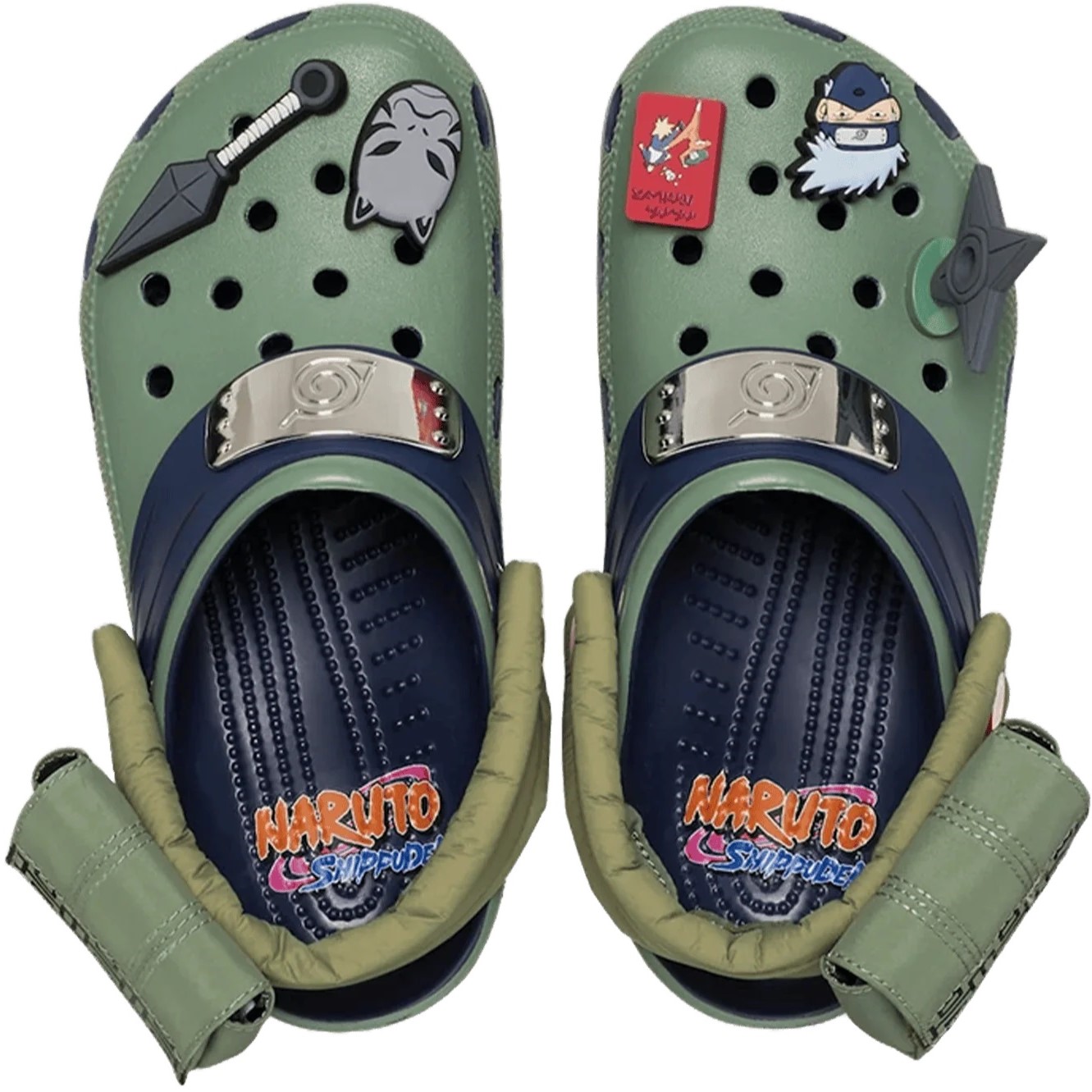 Dép nam Crocs Classic Clog Naruto Shippuden Kakashi 209445-410 1