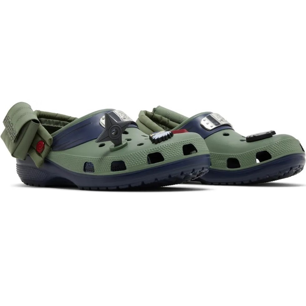 Dép nam Crocs Classic Clog Naruto Shippuden Kakashi 209445-410 11