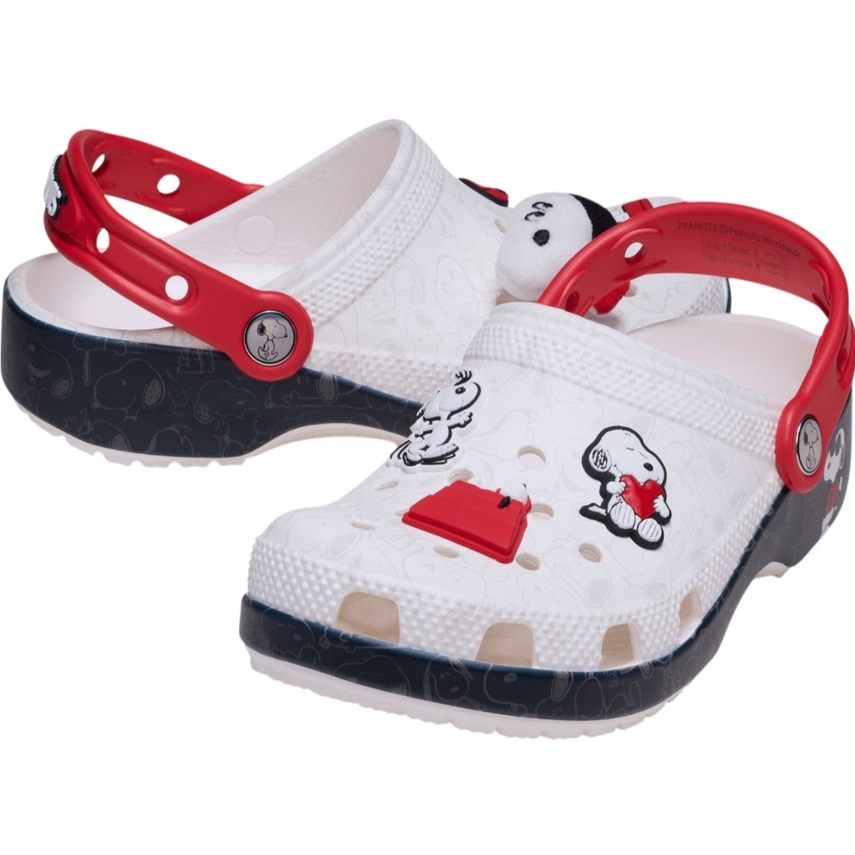 Dép unisex Crocs Classic Clog for Peanuts 75th Anniversary 6