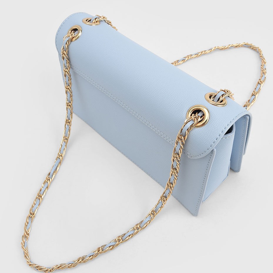 TÚI ĐEO CHÉO CHARLES KEITH C-CAPSULE COLLECTION: EVERETTE CHAIN-STRAP SHOULDER BAG 15