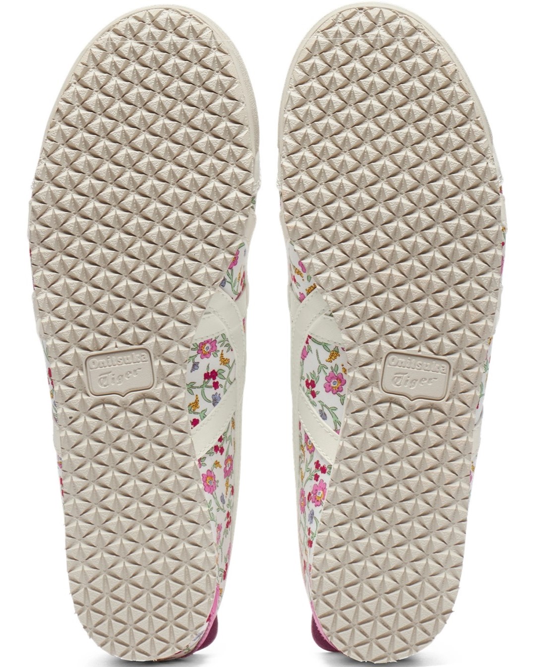 Giày thể thao Onitsuka Tiger nữ Mexico 66 Cream Floral Design 1183C392-101 2