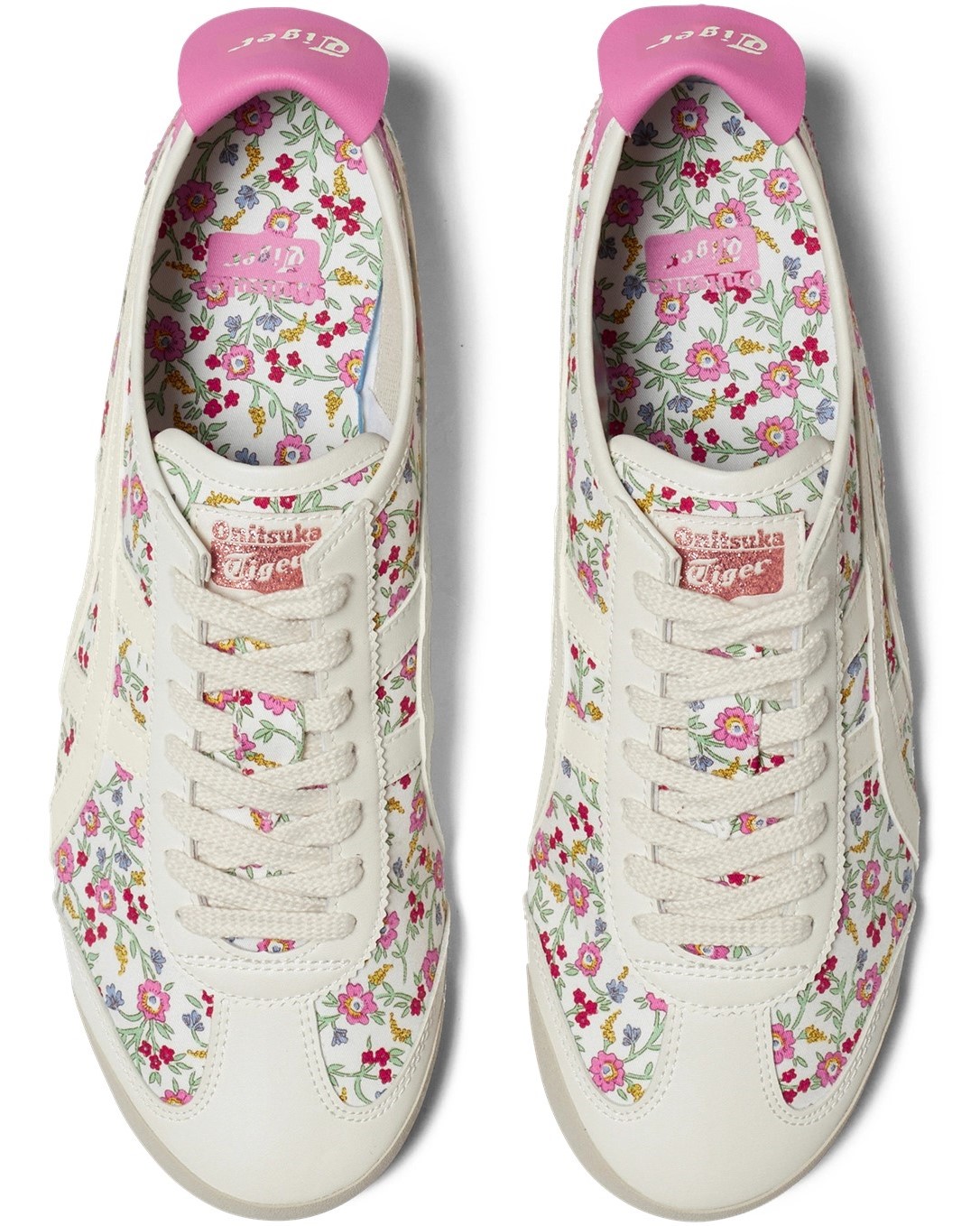 Giày thể thao Onitsuka Tiger nữ Mexico 66 Cream Floral Design 1183C392-101 5