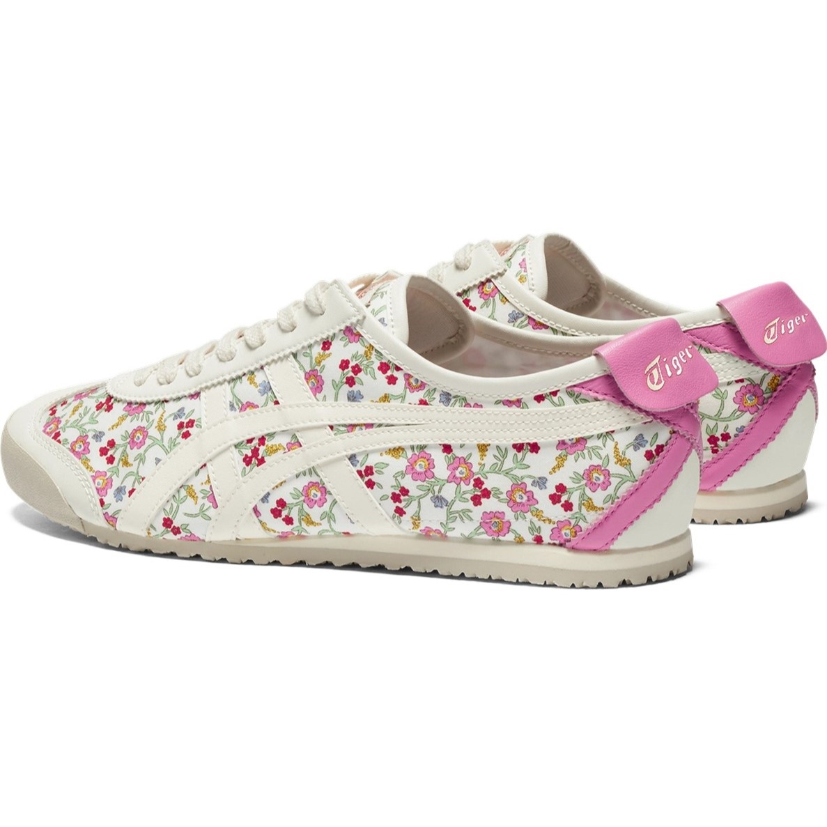 Giày thể thao Onitsuka Tiger nữ Mexico 66 Cream Floral Design 1183C392-101 8