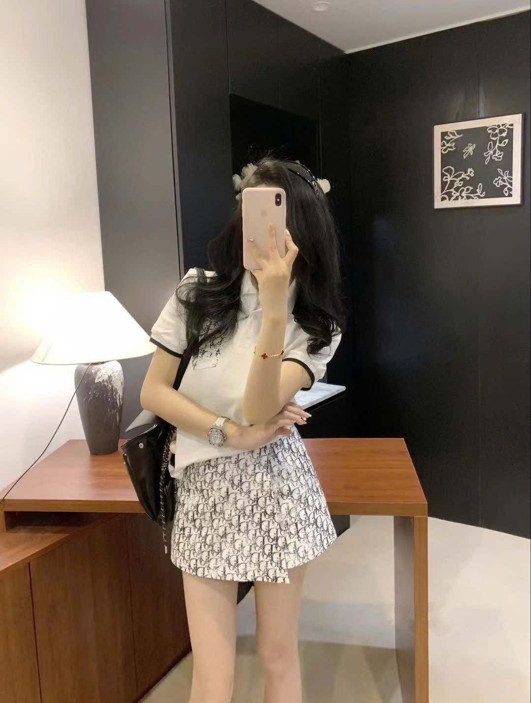 Combo áo và váy quần Dior 1
