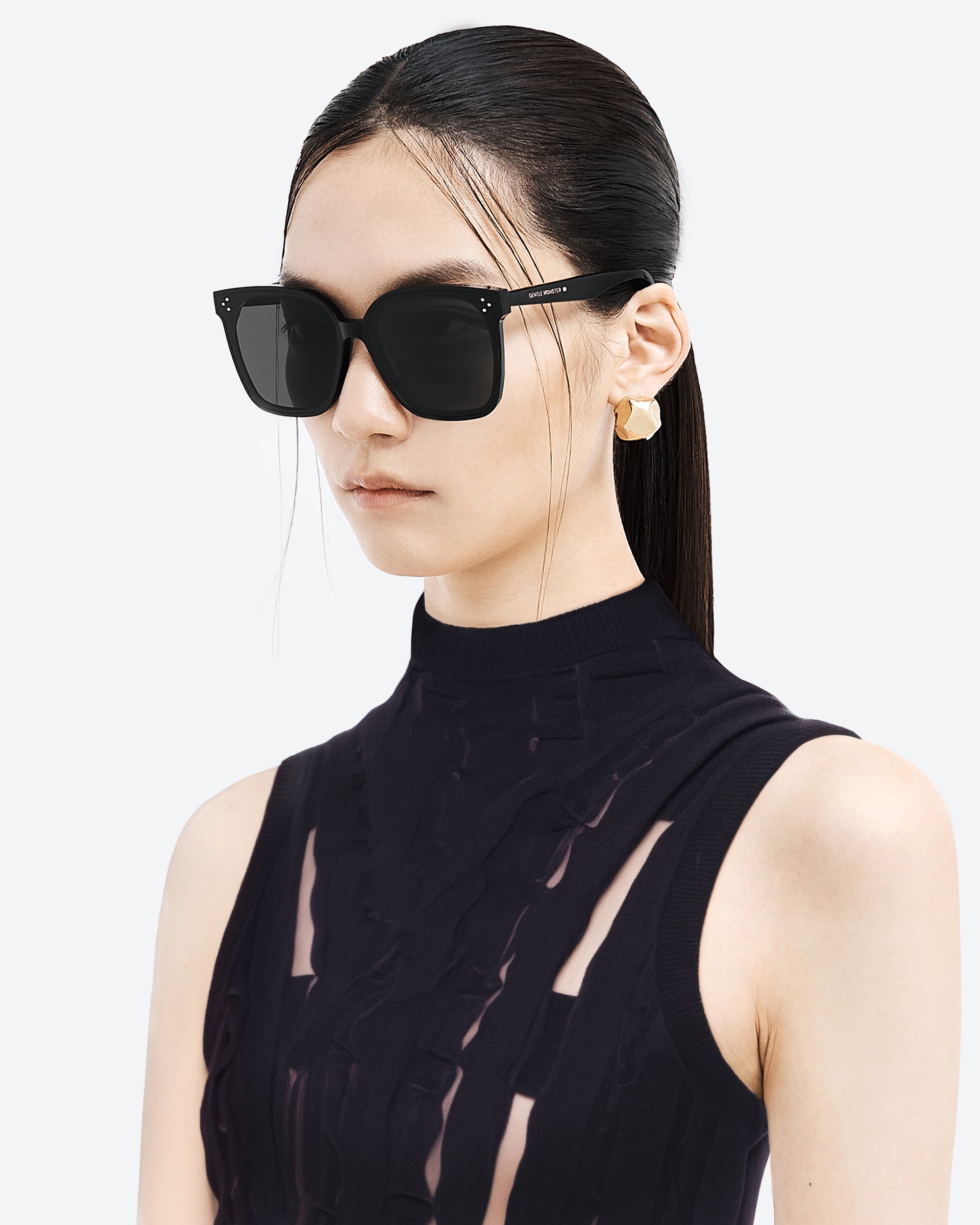 MẮT KÍNH GENTLE MONSTER HER 01 OVERSIZED SQUARE FLATBAR FRAME 5