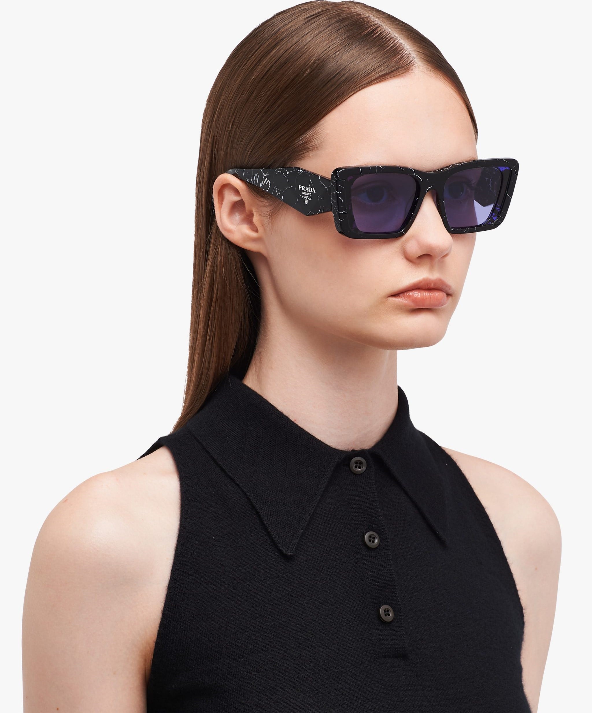MẮT KÍNH PRADA SYMBOLE BUTTERFLY-FRAME ACETATE SUNGLASSES PR 08YS 6