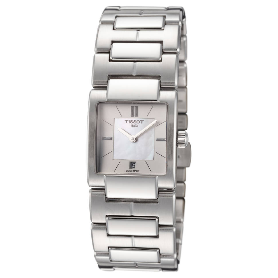 ĐỒNG HỒ DÂY KIM LOẠI TISSOT MOTHER OF PEARL DIAL 6