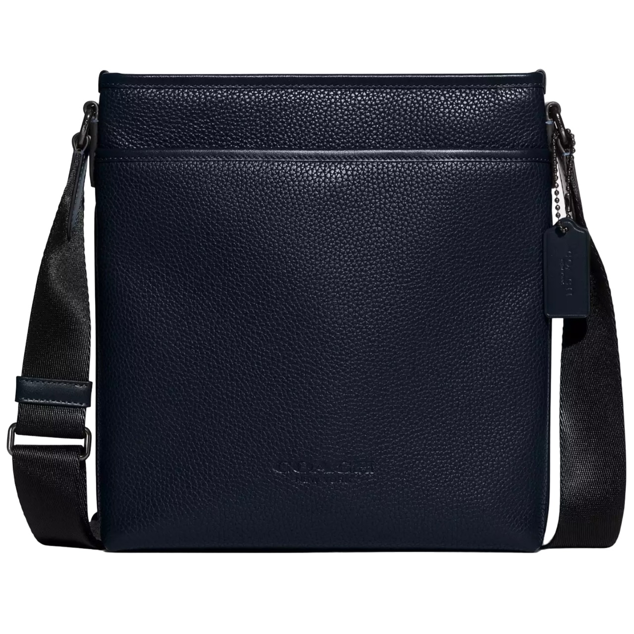 Túi nam đeo chéo Coach Gotham Slim Crossbody Navy CC110 1