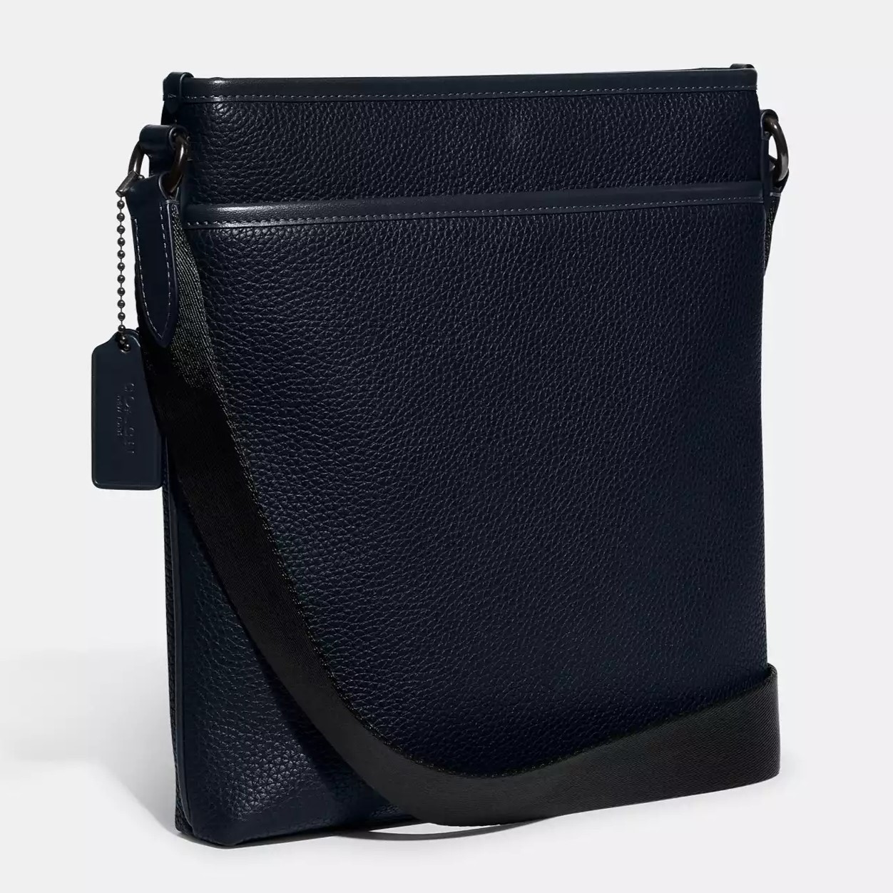 Túi nam đeo chéo Coach Gotham Slim Crossbody Navy CC110 2