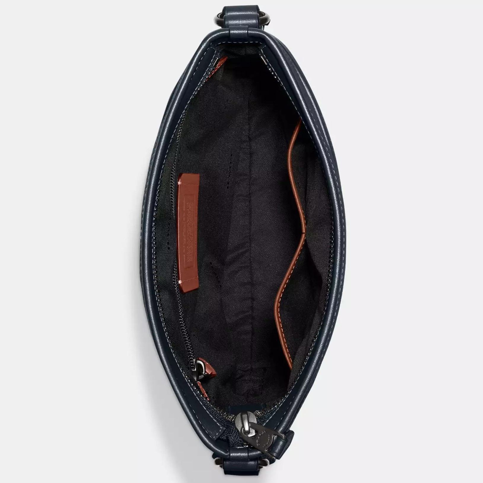 Túi nam đeo chéo Coach Gotham Slim Crossbody Navy CC110 5