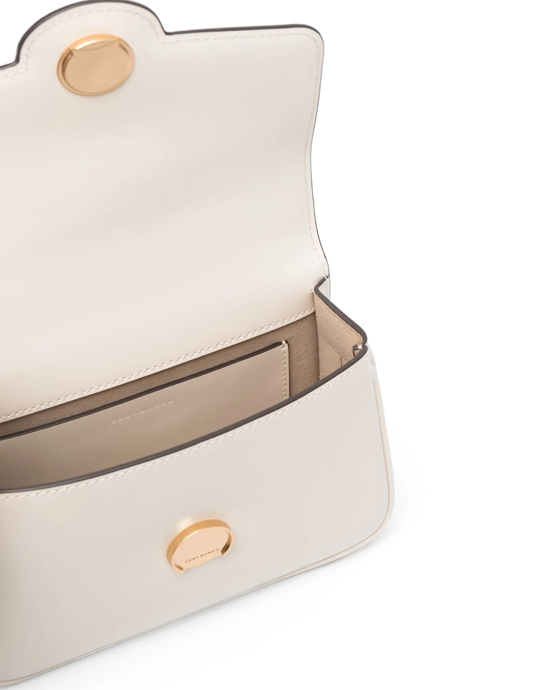 Túi xách Tory Burch Robinson Spazzolato Shoulder Bag Cream White 1