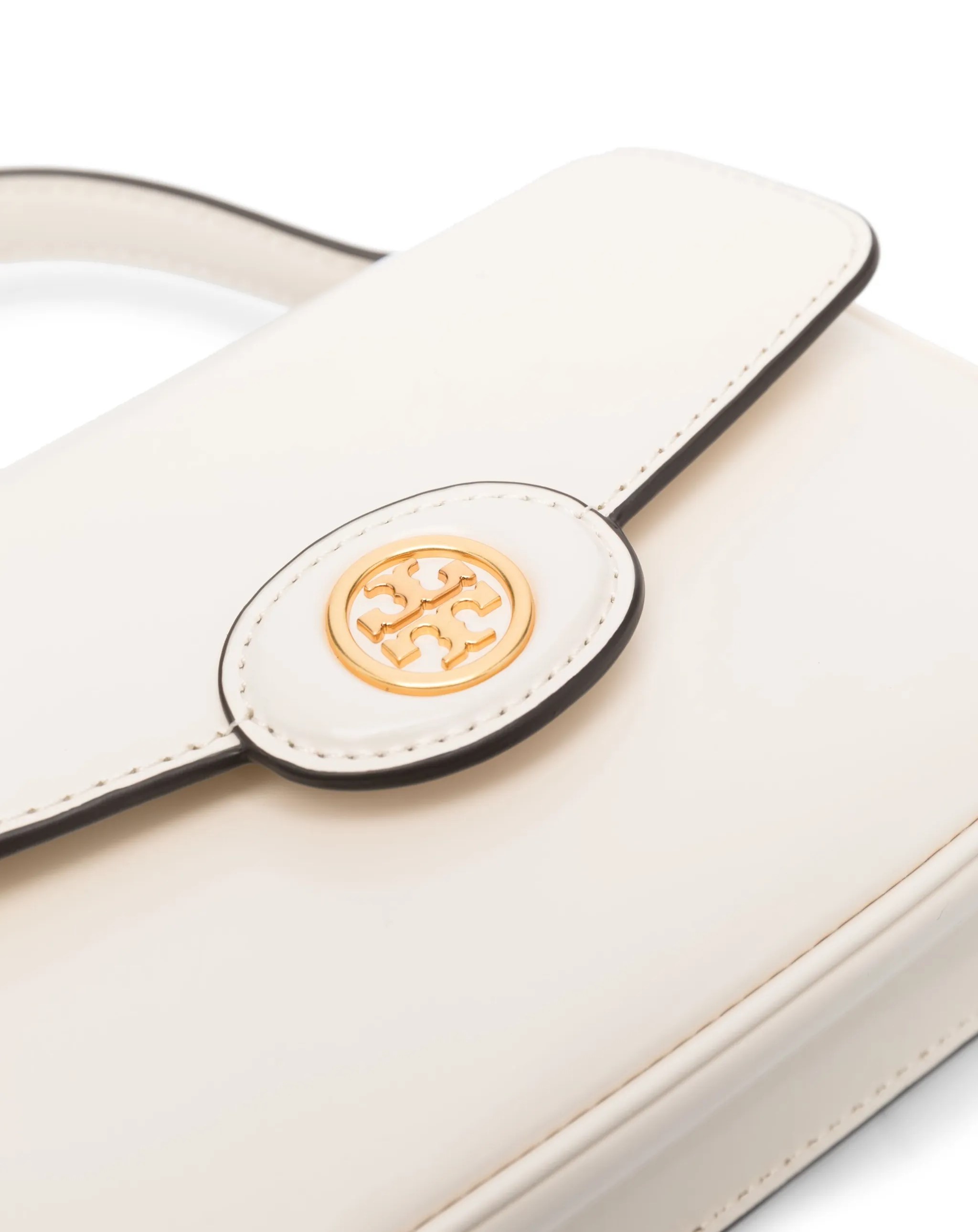 Túi xách Tory Burch Robinson Spazzolato Shoulder Bag Cream White 5