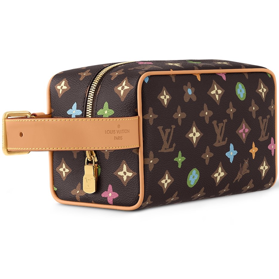 Túi xách Nữ Louis Vuitton Locker Dopp Kit Chocolate Brown 2