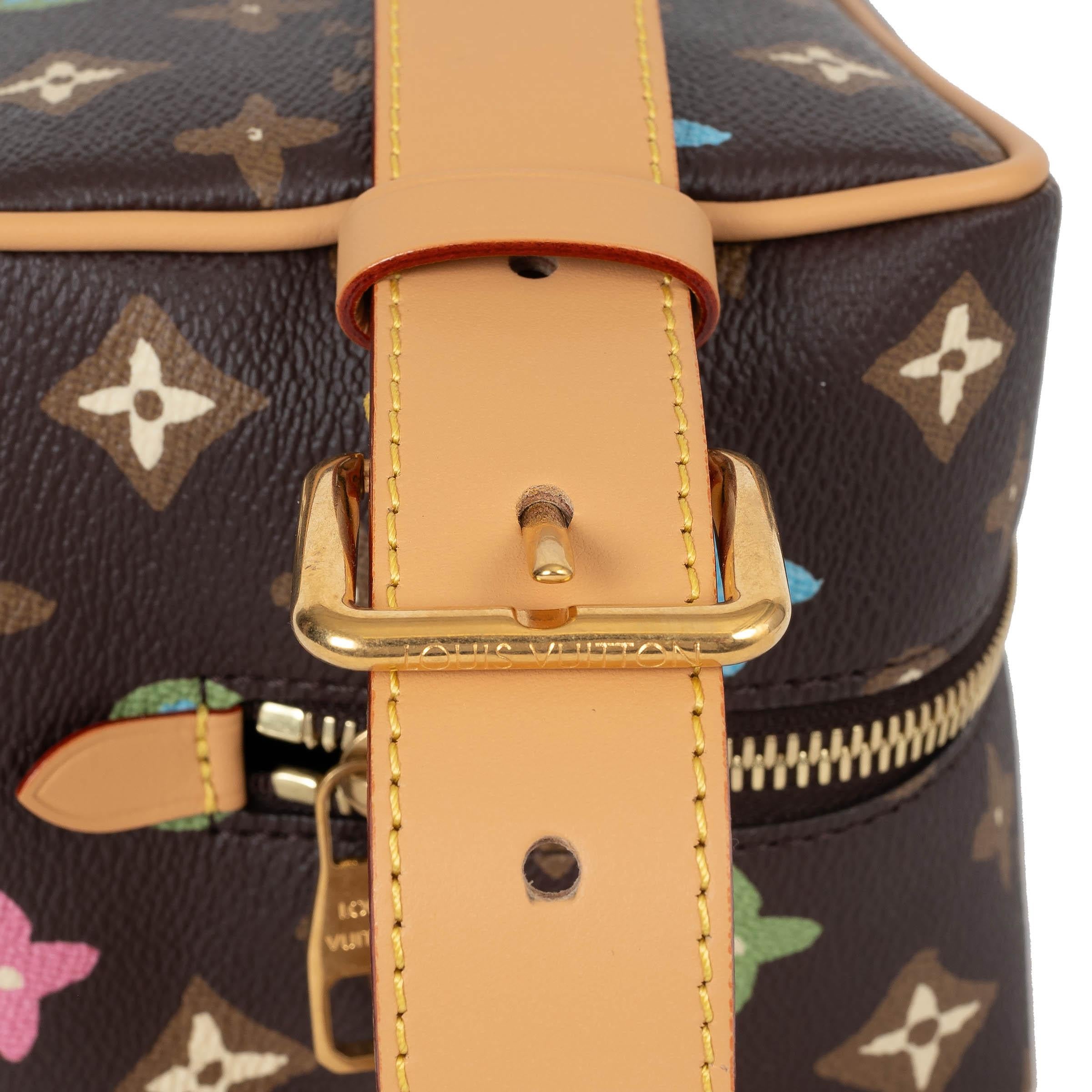 Túi xách Nữ Louis Vuitton Locker Dopp Kit Chocolate Brown 4