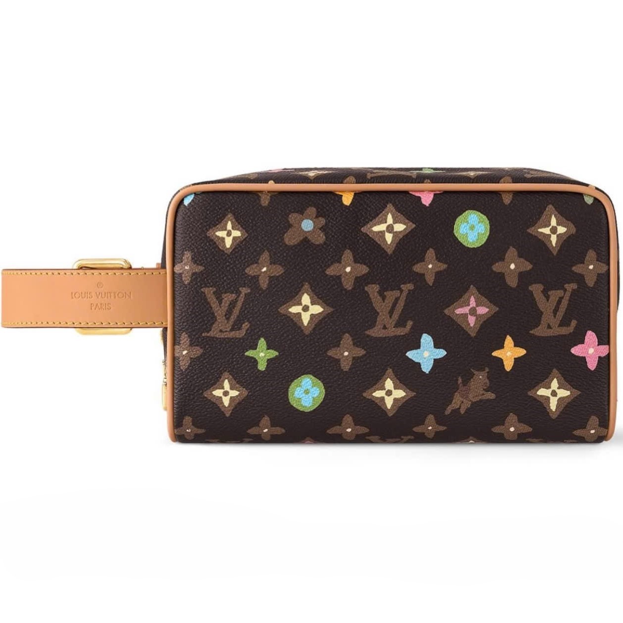Túi xách Nữ Louis Vuitton Locker Dopp Kit Chocolate Brown 5