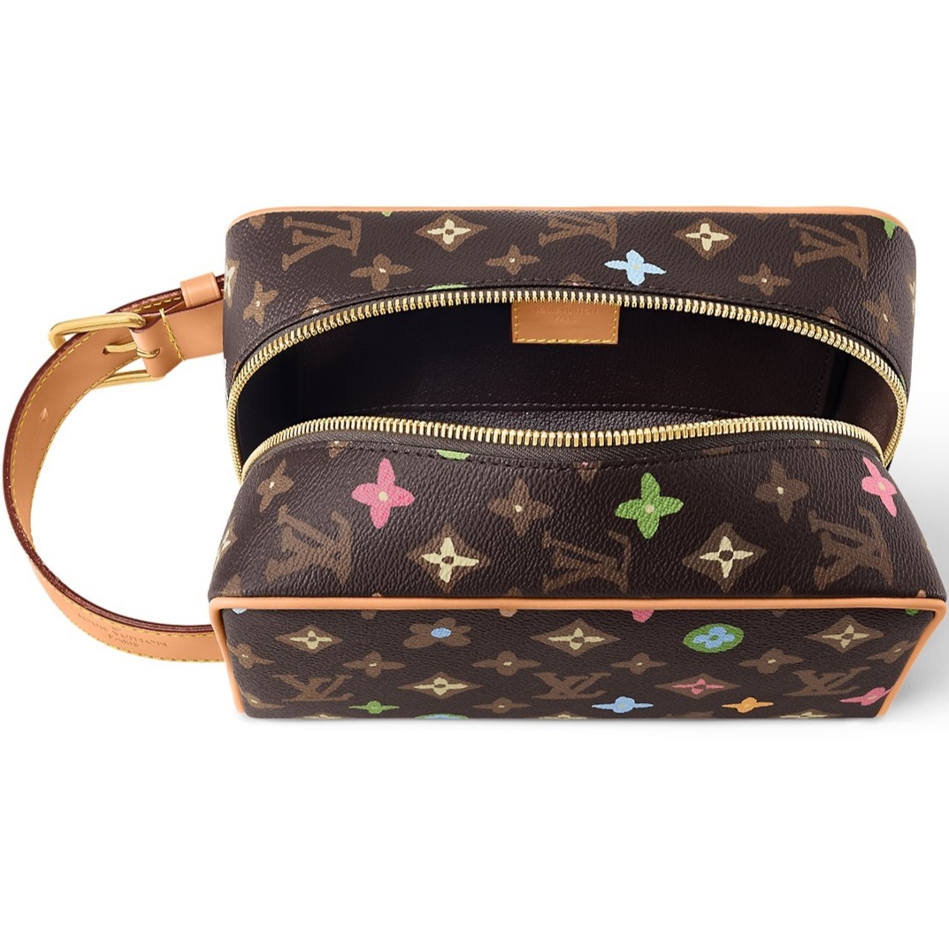 Túi xách Nữ Louis Vuitton Locker Dopp Kit Chocolate Brown 8
