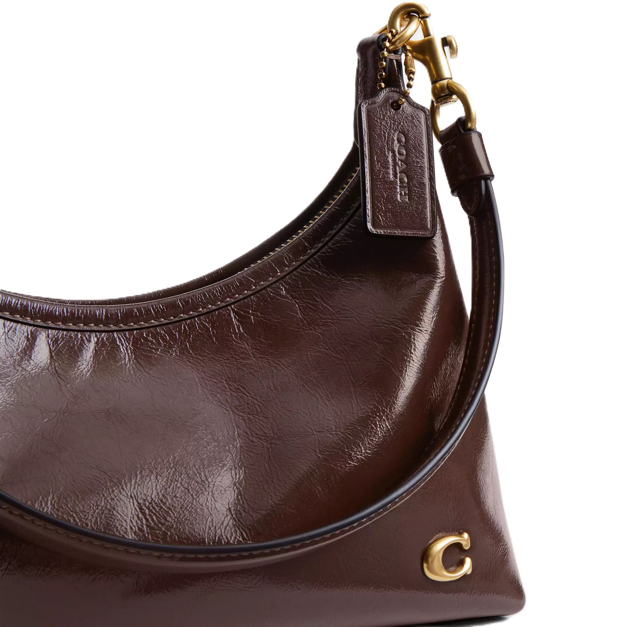 Túi đeo chéo Coach Juliet Shoulder Bag 25 Smooth Leather Brass Maple CAD75 2