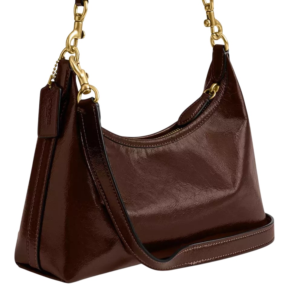 Túi đeo chéo Coach Juliet Shoulder Bag 25 Smooth Leather Brass Maple CAD75 3