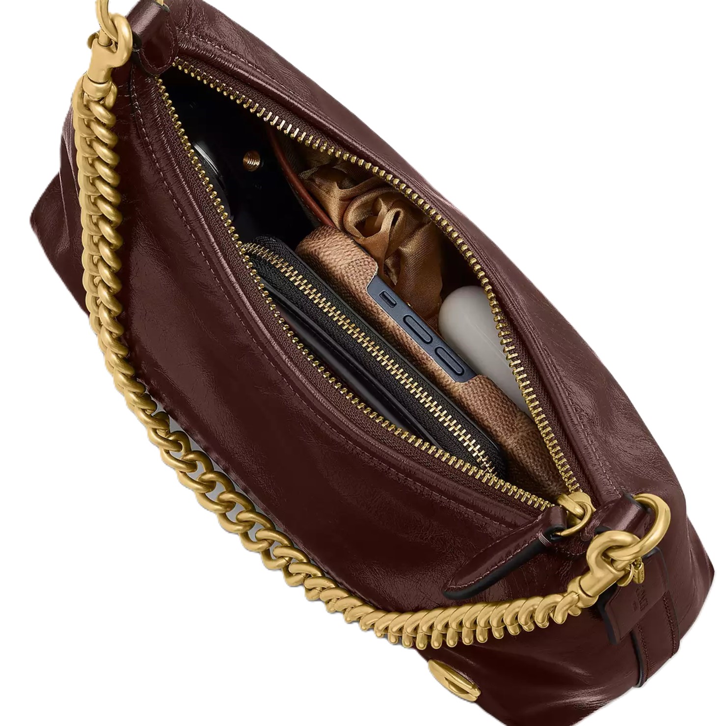 Túi đeo chéo Coach Juliet Shoulder Bag 25 Smooth Leather Brass Maple CAD75 5