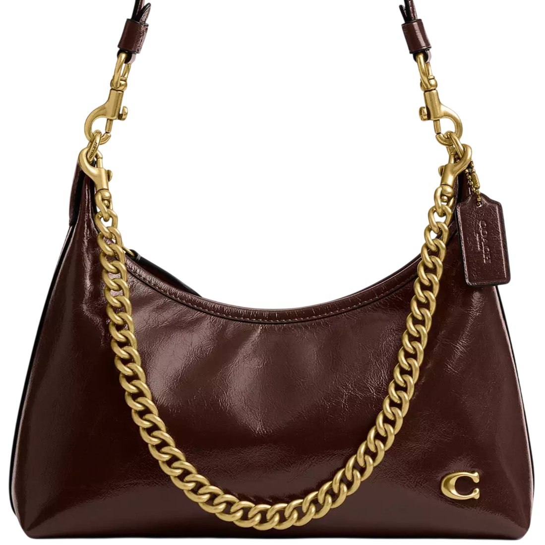 Túi đeo chéo Coach Juliet Shoulder Bag 25 Smooth Leather Brass Maple CAD75 11