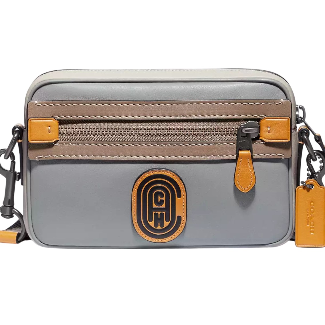 Túi đeo chéo Coach Academy Crossbody In Colorblock With Coach Patch 960 4