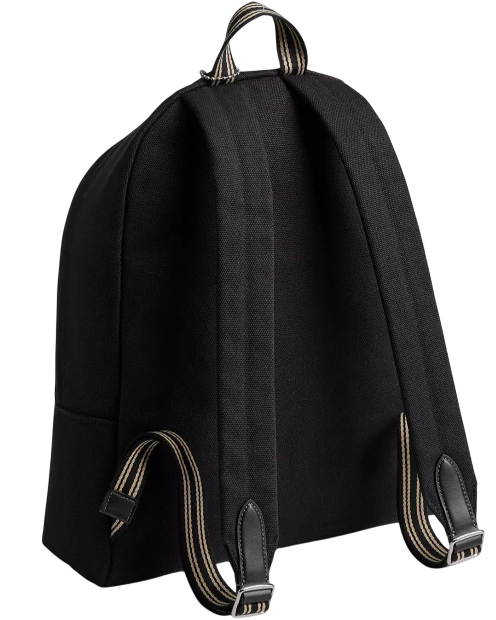 Ba lô Coach Cargo Backpack in Canvas Silver Black CAM76 11