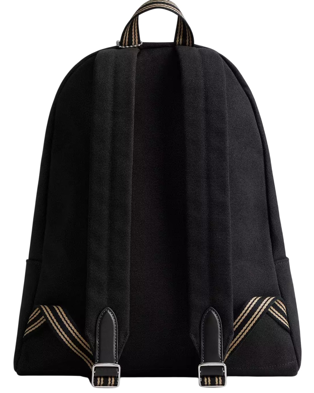 Ba lô Coach Cargo Backpack in Canvas Silver Black CAM76 2