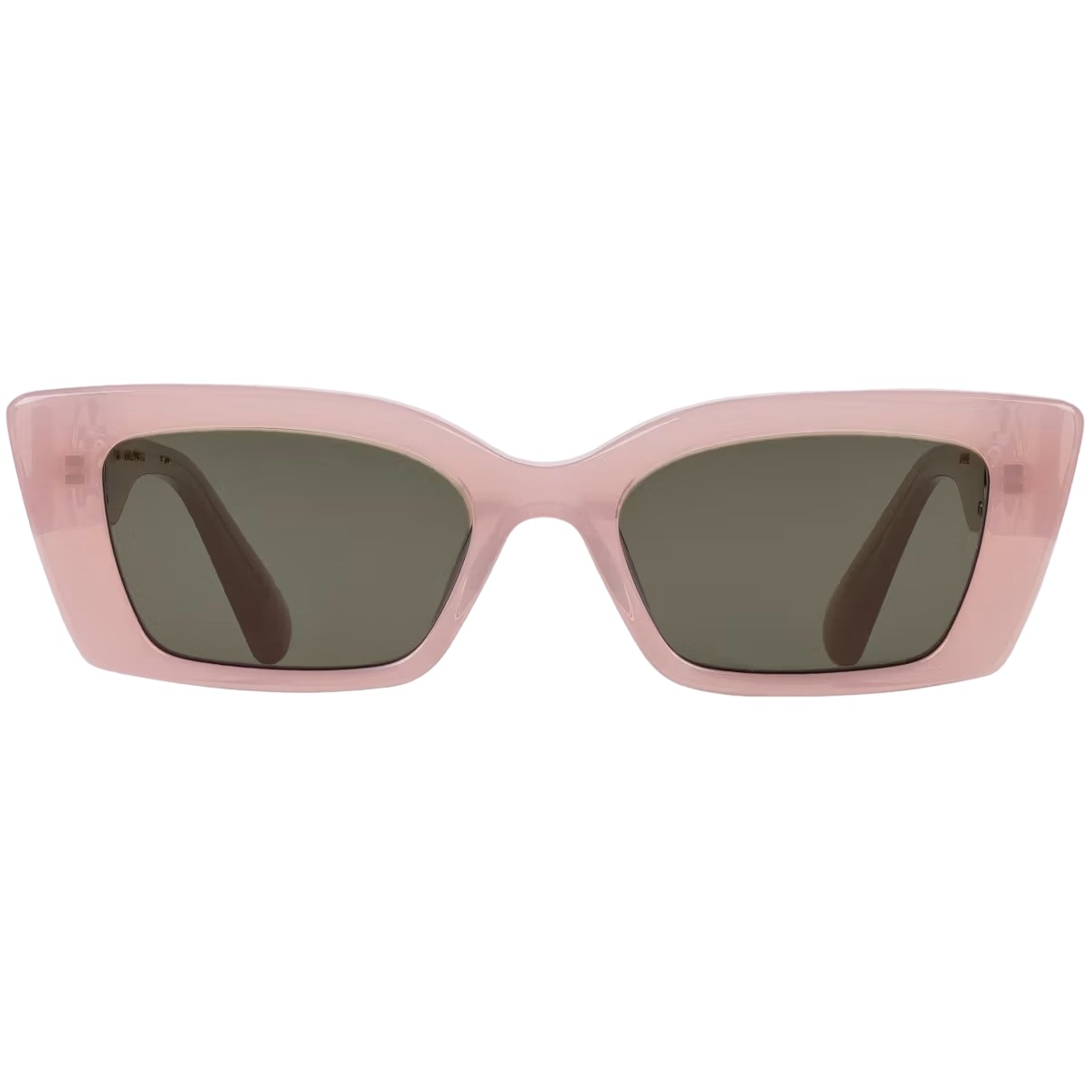 Kính mát Gentle Monster x Jennie La Peche Rectangular Pink Acetate Frame PC4 5