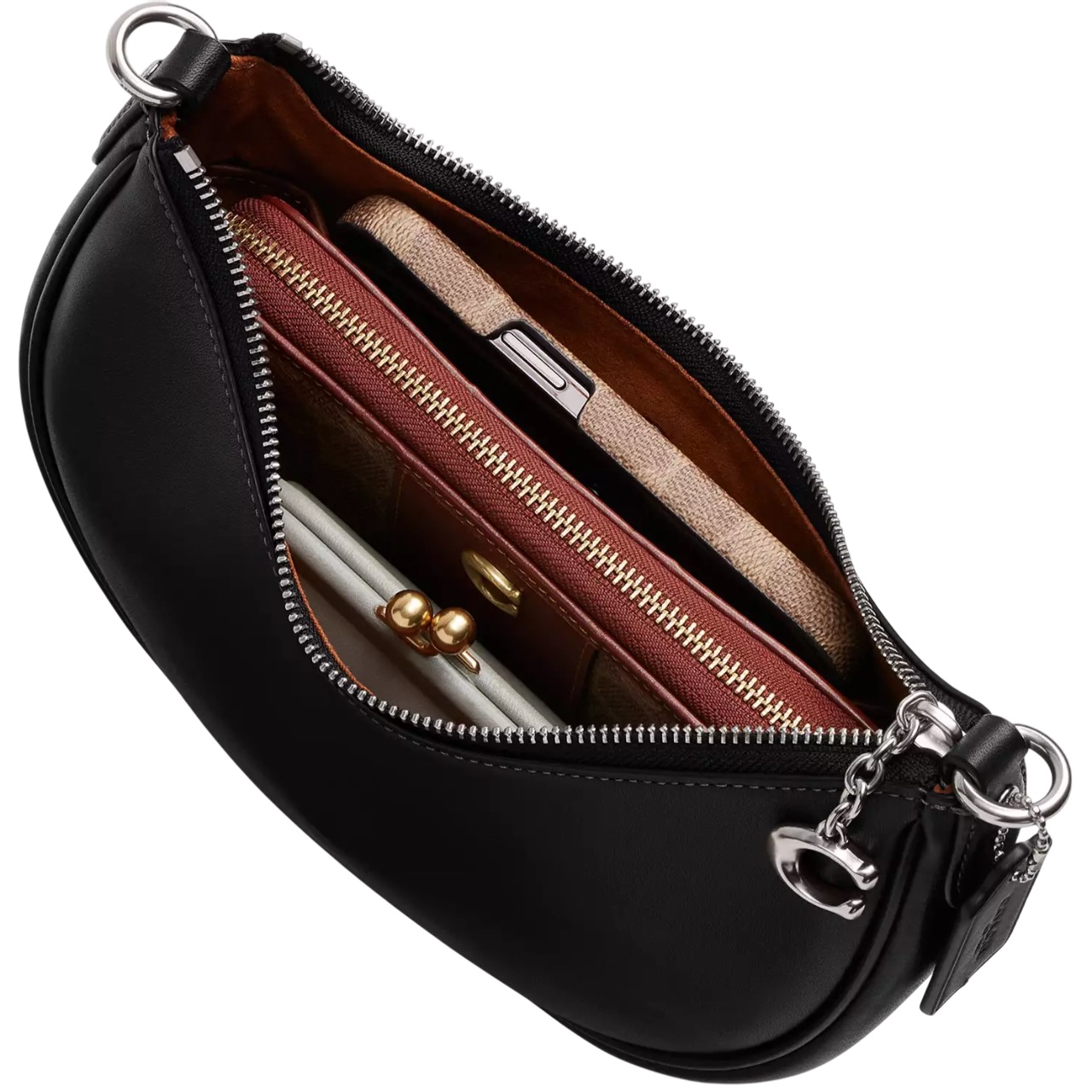 Túi xách Coach Mira Shoulder Bag Black CM583 6