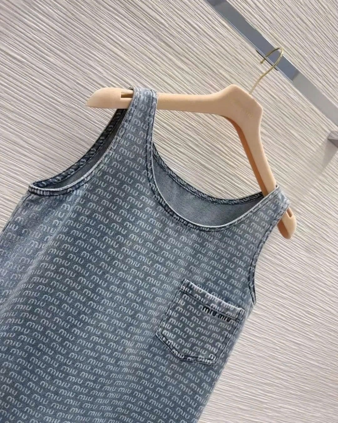 Đầm ba lỗ Miu Miu 7