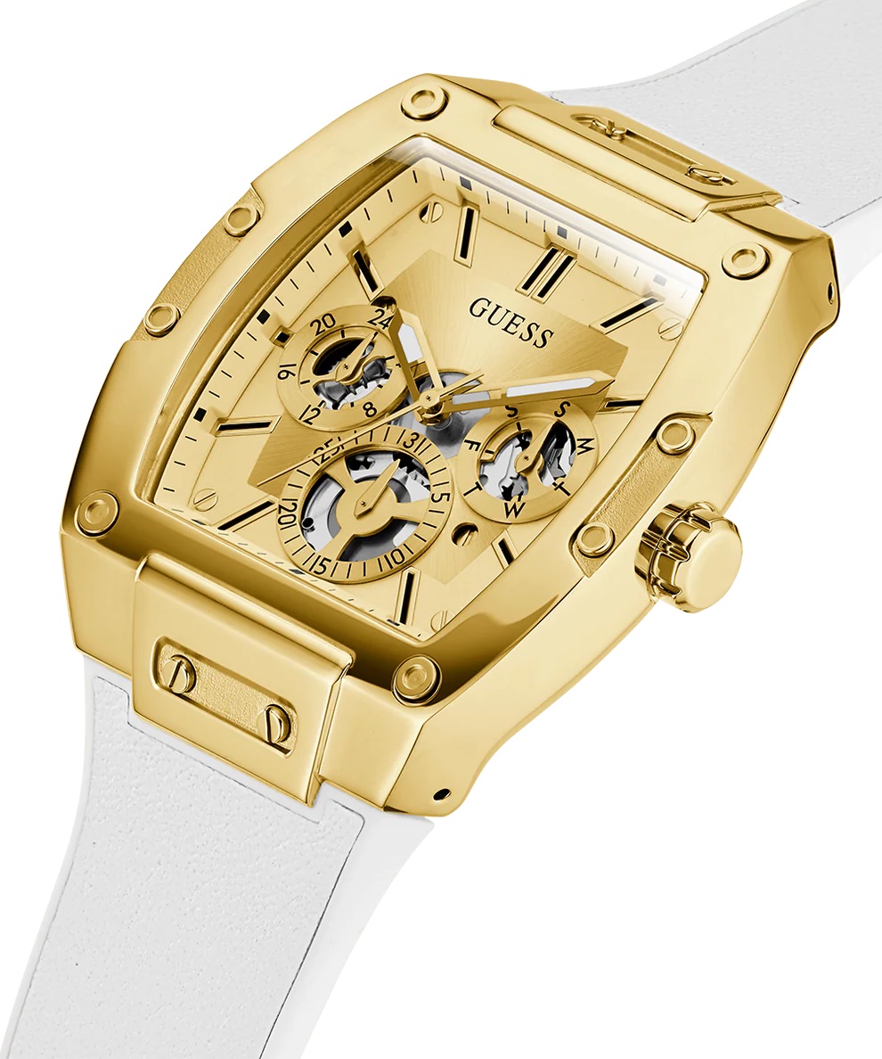 ĐỒNG HỒ ĐEO TAY GUESS WHITE GOLD TONE MULTI-FUNCTION WATCH GW0202G6 3