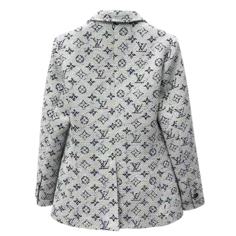 Áo khoác nữ tay dài Louis Vuitton xám 5