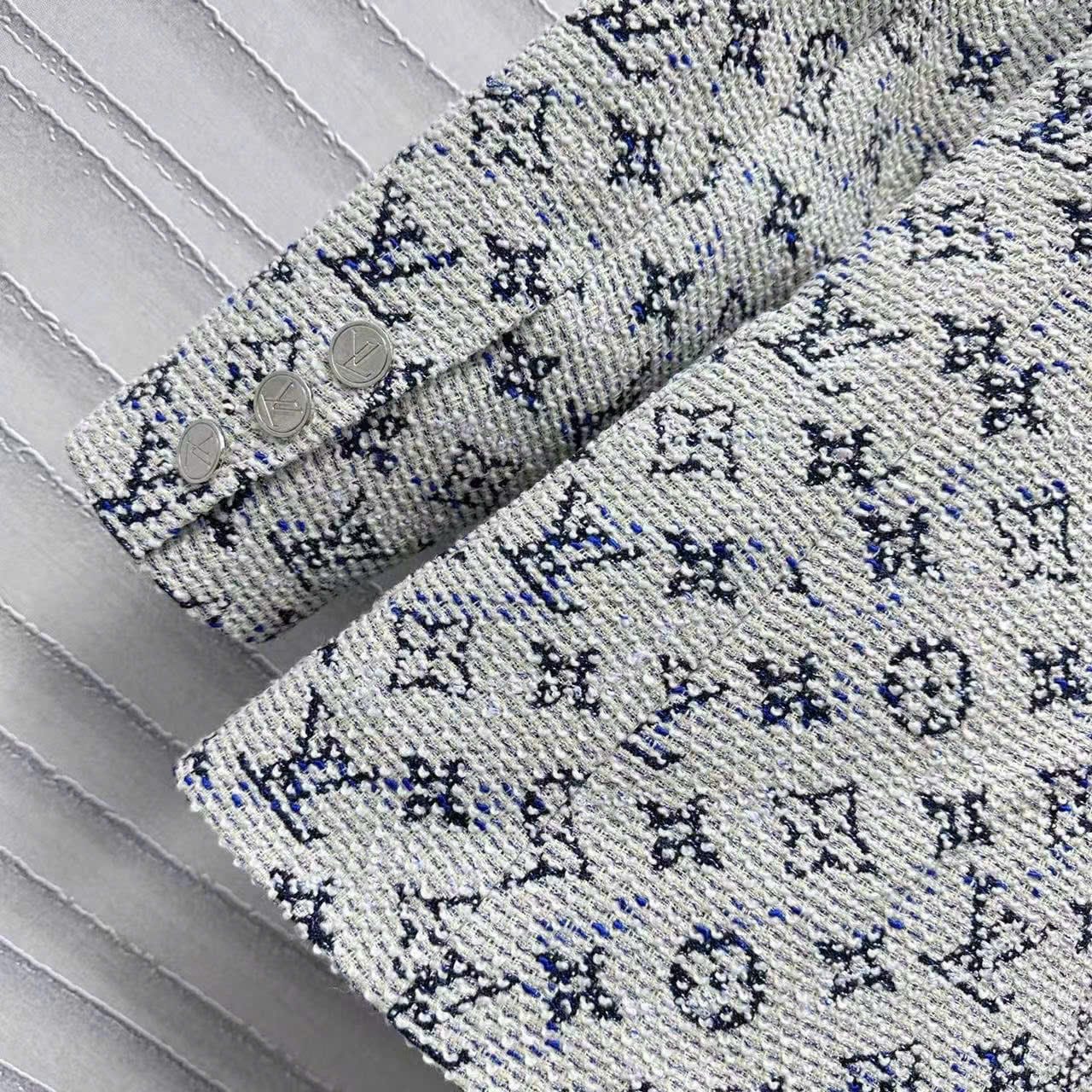 Áo khoác nữ tay dài Louis Vuitton xám 12