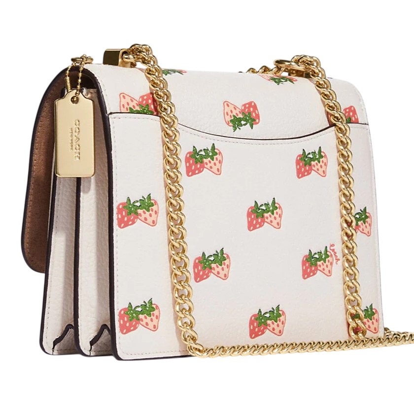 Túi đeo chéo Coach Klare Crossbody Bag With Strawberry Print CB599 3
