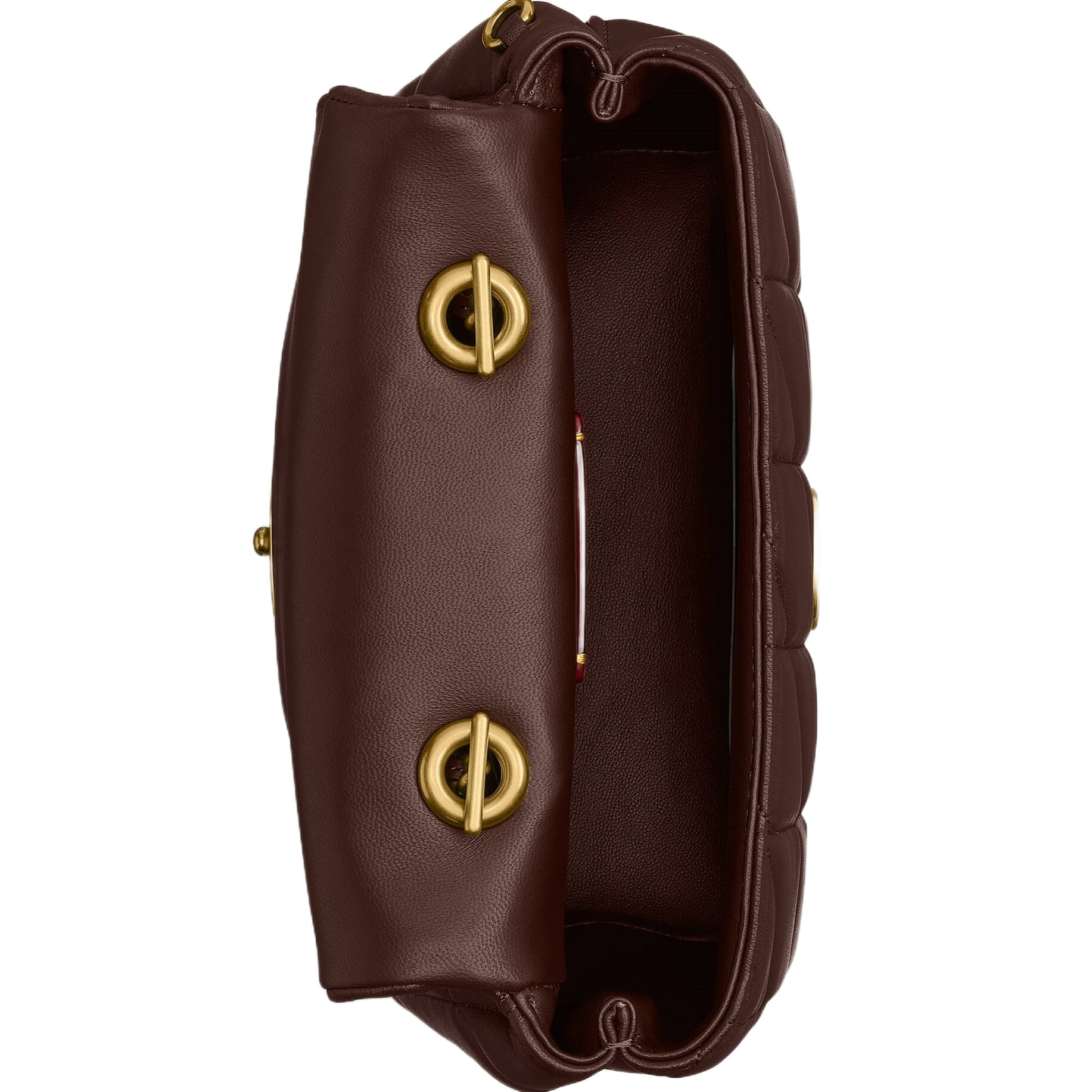 Túi xách Coach Tabby Top Handle Bag With Quilting Dark Brown CCC12 1