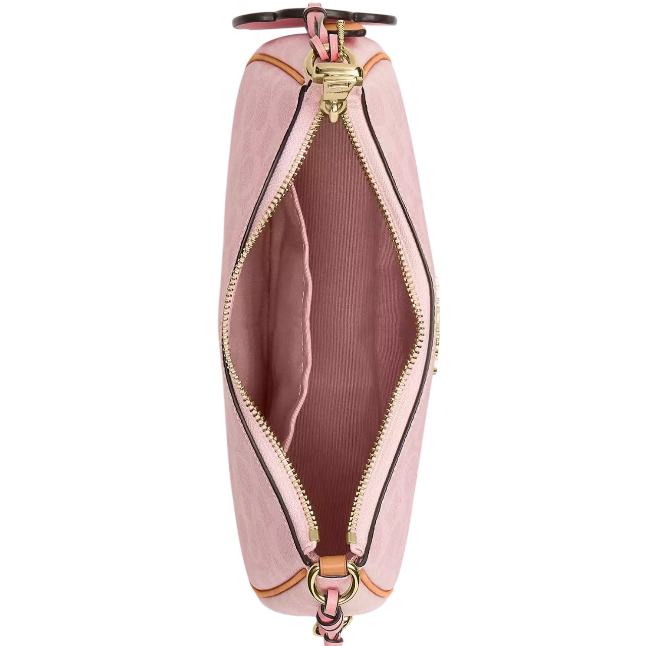 Túi nữ hồng Coach Teri Shoulder Bag In Signature Canvas With Charms Powder Pink CEA20 8