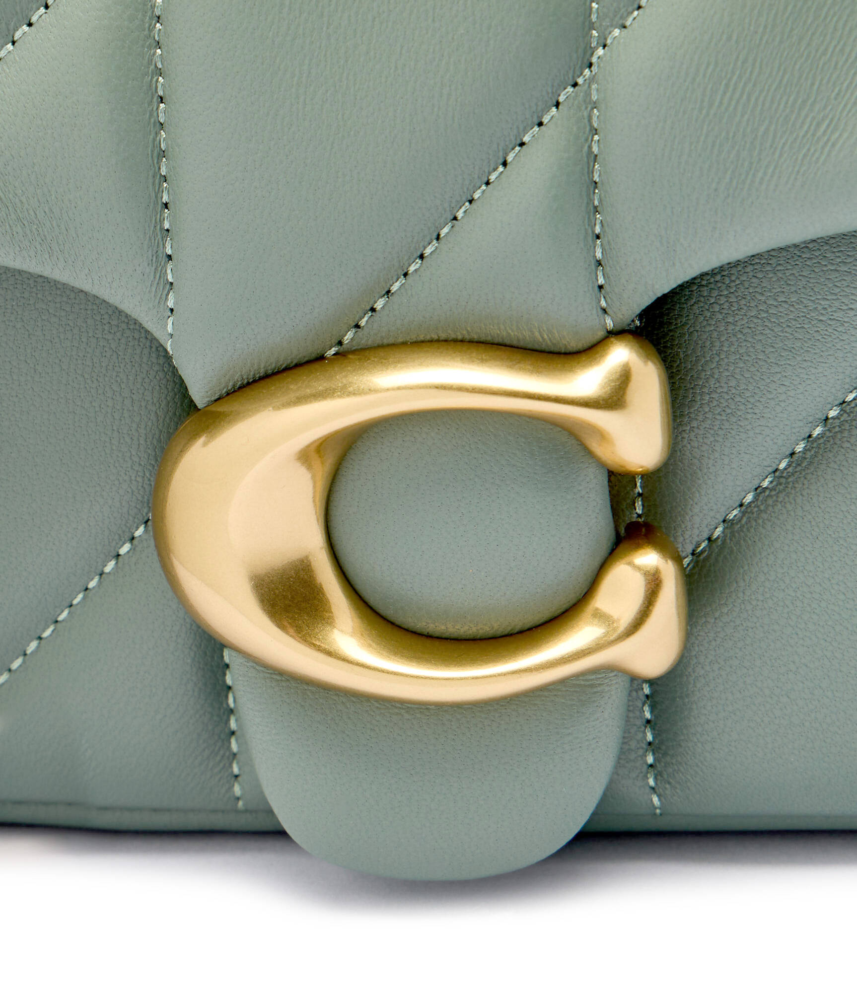 Túi đeo chéo Coach Tabby Shoulder Bag 20 With Pillow Quilting Nappa Leather Sage CP149 1