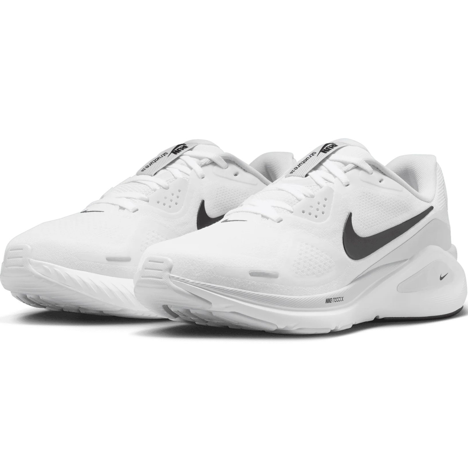 Giày thể thao màu trắng Nike Structure 26 Road Running Shoes White Pure Platinum HJ1101-101 6