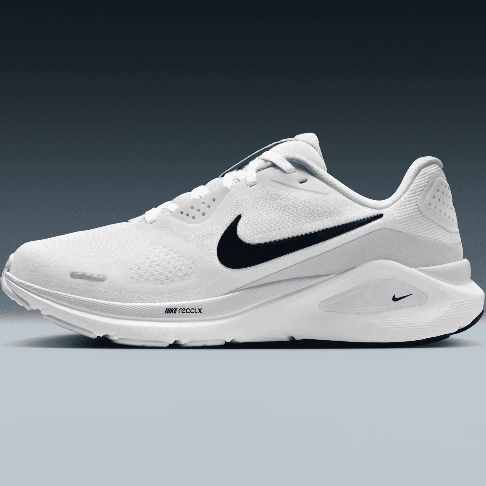 Giày thể thao màu trắng Nike Structure 26 Road Running Shoes White Pure Platinum HJ1101-101 9